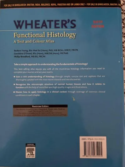 Wheater's Functional Histology, 6e