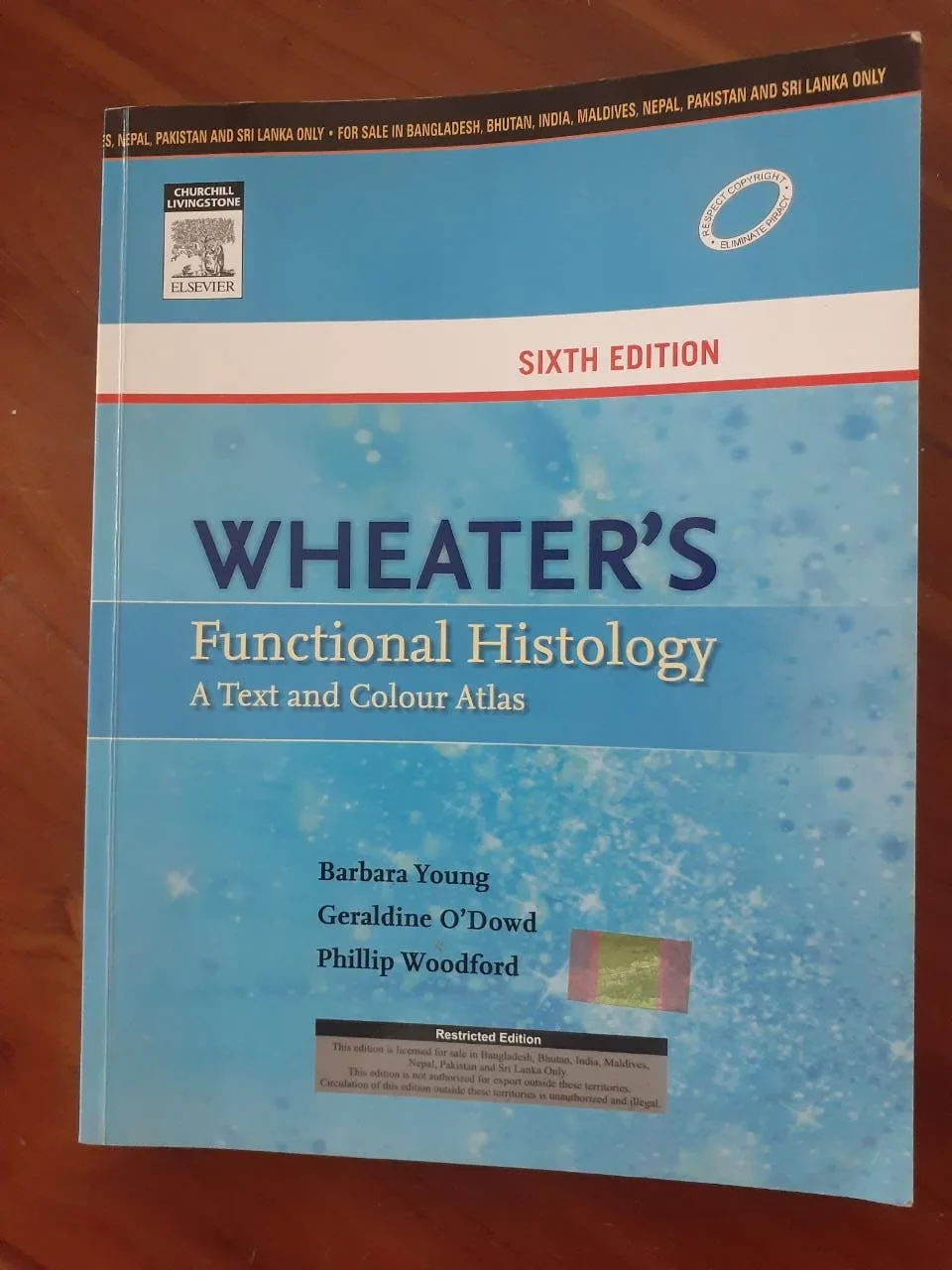 Wheaters functional histology