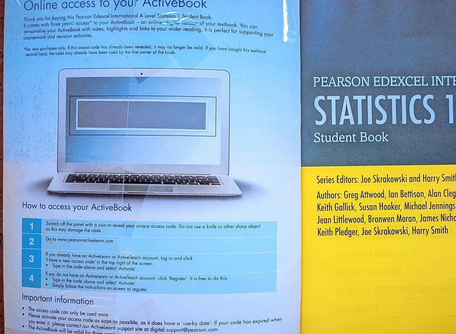 Pearson Edexcel International a Level Mathematics Statistics 1 Student Book