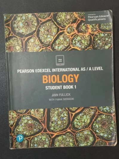 Pearson Edexcel IAL Biology: Student Book 1