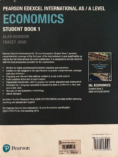 Economics 1: IAL